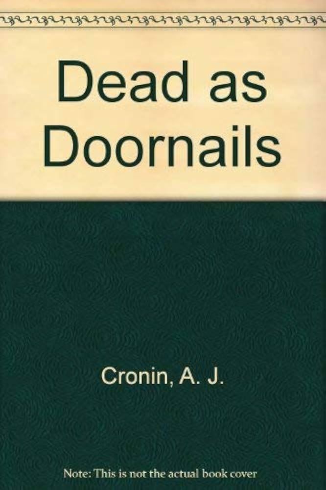 希少　DEAD AS DOORNAILS Anthony Cronin 41c7VbJt+GL._UF1000,1000_QL80_.jpg